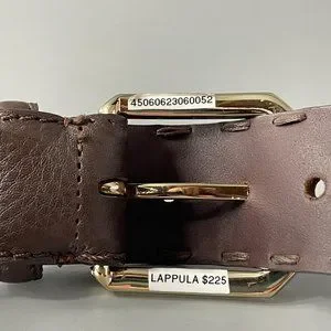 MaxMara | Accessories | Maxmara Womens Brown Leather Wide  display picture 1